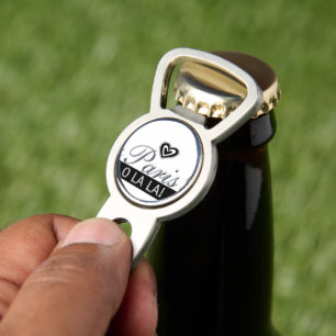 Divot Tool Bottle Opener with Marker Paris France