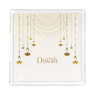 Diwali Acrylic Tray