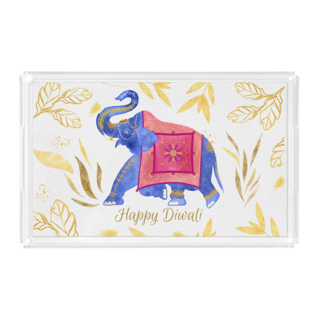 Diwali Acrylic Tray (Front)