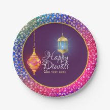 Diwali Bollywood Lanterns Sparkles Personalized