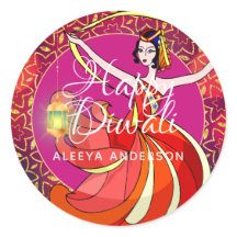 Diwali Bollywood Party Dancer Personalized