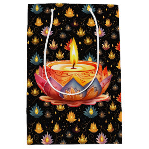 Diwali Candles Medium Gift Bag