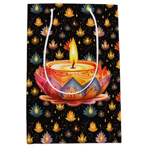 Diwali Candles  Medium Gift Bag