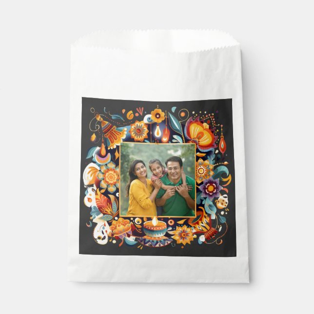 Diwali celebration favor bag (Front)