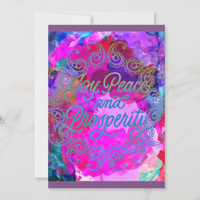 Diwali Celebration Invitation (Front)