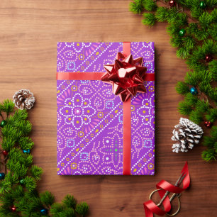 Diwali celebration wrapping paper