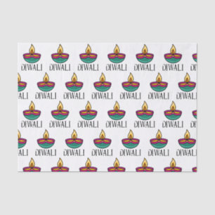 Diwali Design South Asian Festival Tissue Paper
