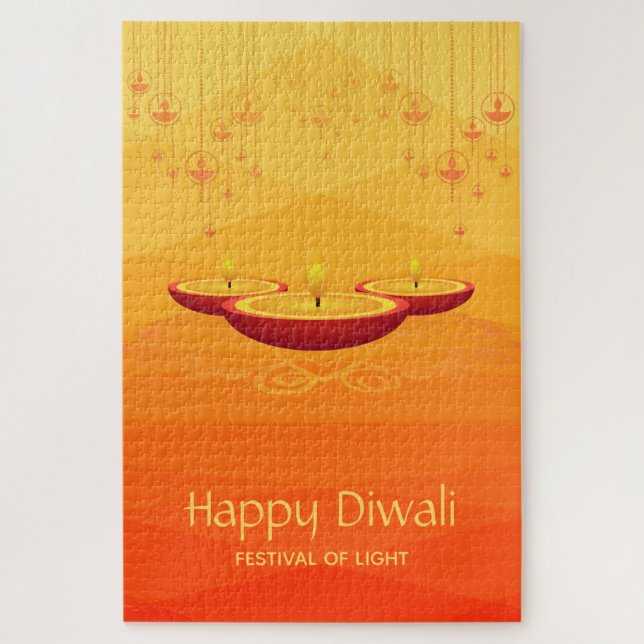 Diwali Festival Jigsaw Puzzle (Vertical)