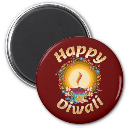 Diwali Festival of Lights Hindu Sikh Jain Magnet