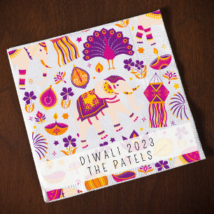 Diwali Festival of Lights Napkin