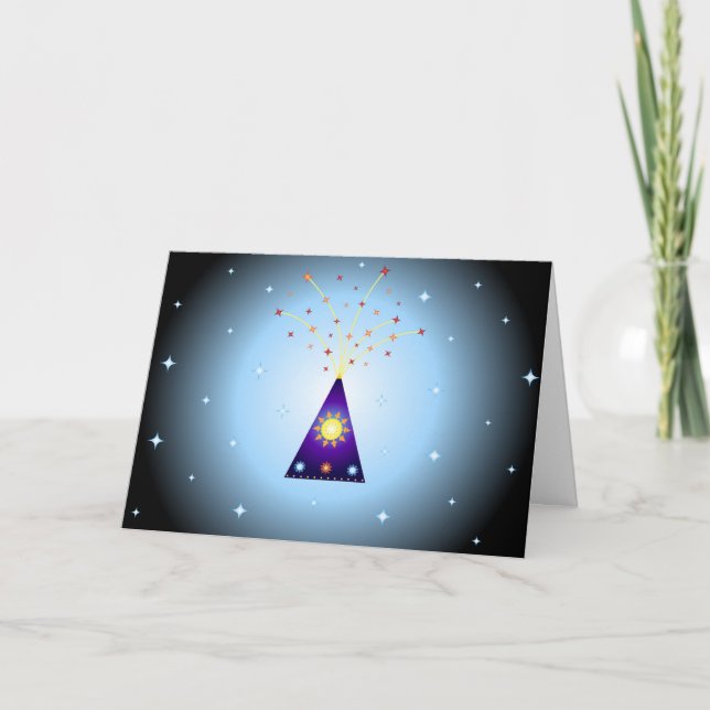 Diwali fireworks - Card (Front)