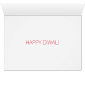 Diwali Flaming ed Cards (Inside Horizontal (Bottom))
