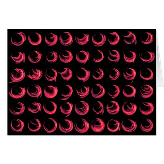 Diwali Flaming ed Cards (Front Horizontal)