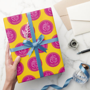 Diwali Ganesh gift wrapping paper