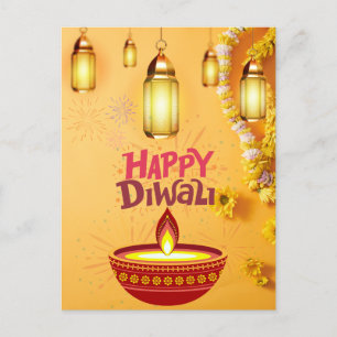 Diwali Greeting Card – Festival of Lights Wishes