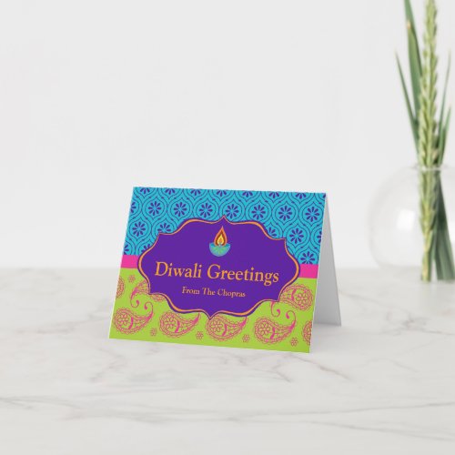 Diwali Greeting Card with editable text