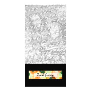 diwali greetings (dark bokeh) card