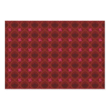 Diwali, indian motif gift wrapping 3 sheets set.