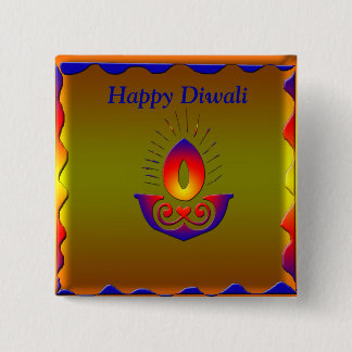 Diwali lamp button