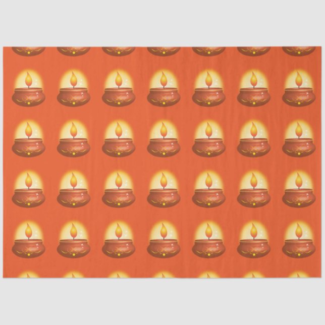 Diwali Lantern Tissue Paper (Front)