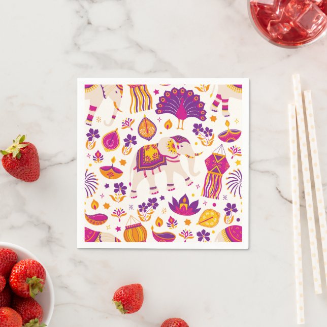 Diwali Paper Napkin  (Insitu)