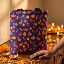 Diwali Party Cute Hand-Drawn Favor Gift