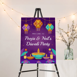 Diwali Party signs as Diwali poster Diwali decor