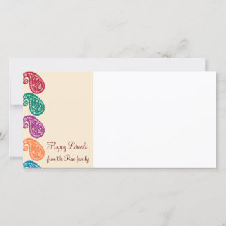 Diwali Photo Card