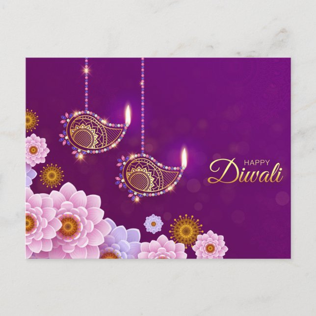 Diwali Postcard (Front)