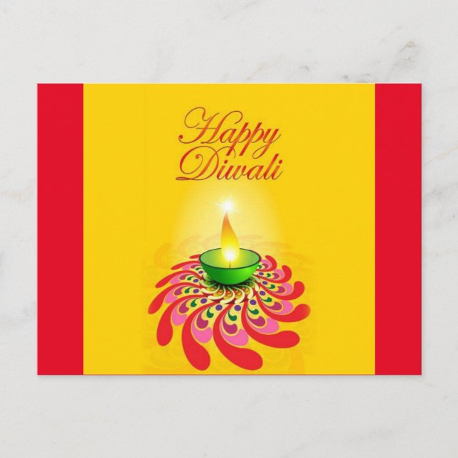 diwali postcard (Front)