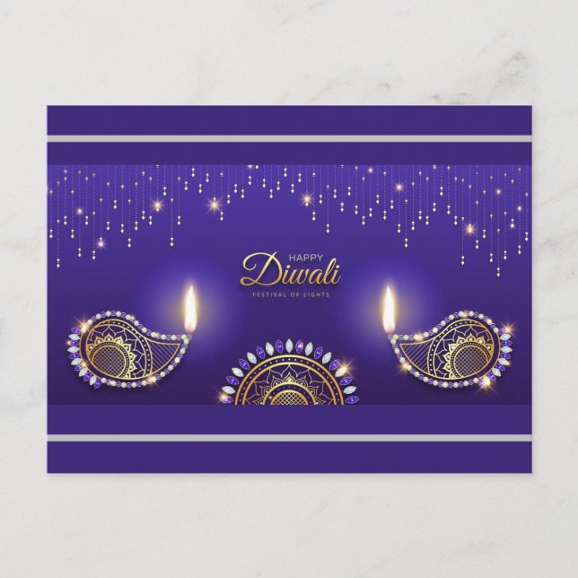 Diwali Postcard (Front)
