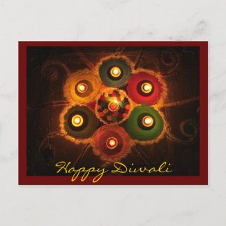 Diwali Rangoli -1 Postcard