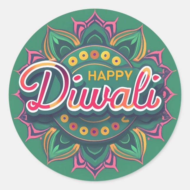 Diwali sticker (Front)