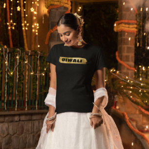 Diwali stunning golden design T-Shirt