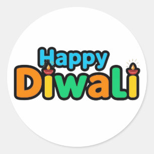 Diwali – The Colorful Festival of Light and Joy Classic Round Sticker