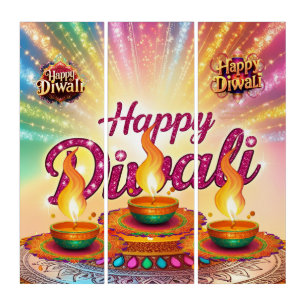 Diwali Triptych
