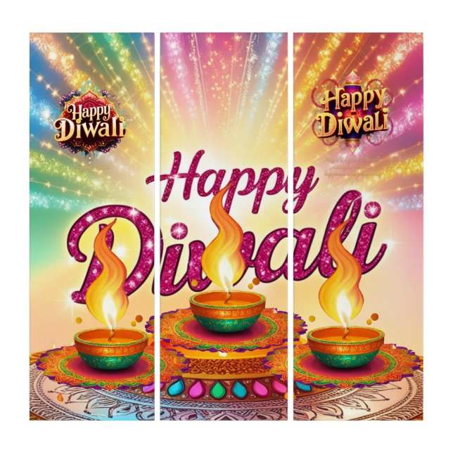 Diwali Triptych (Front)