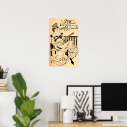 Dixe Girl Poster | Zazzle