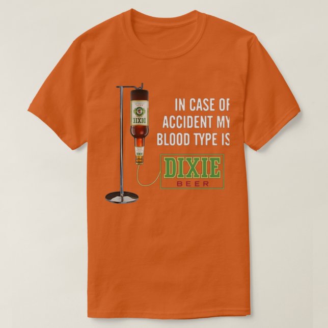 DIXIE BEER brewing faubourg T T-Shirt (Design Front)