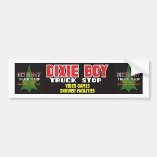 Dixie Boy Truck Stop Bumper Sticker