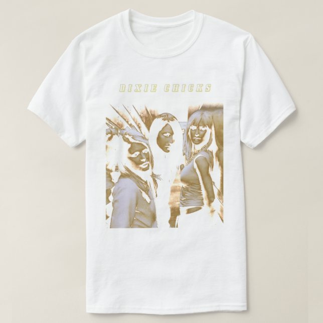 dixie chicks shadow black   T-Shirt (Design Front)
