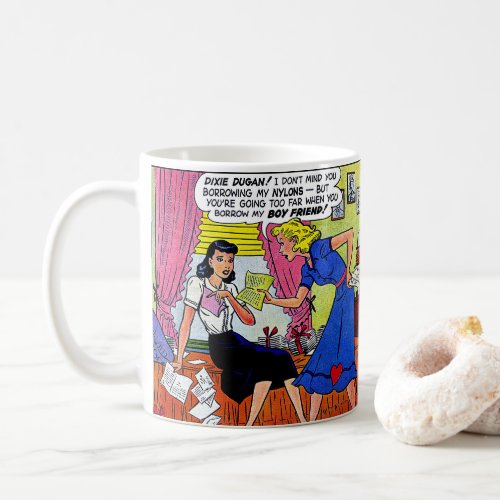 Dixie Dugan Boyfriend Vintage Comics Coffee Mug