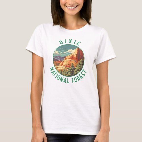 Dixie National Forest Utah Travel Art Vintage T_Shirt