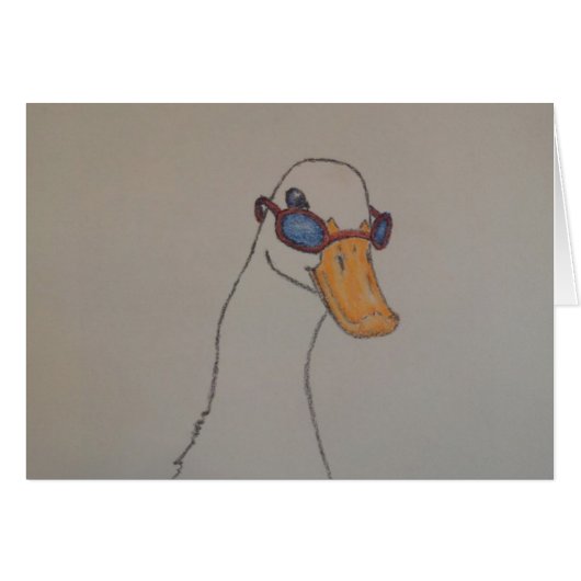 Dixie with glasses cards (Front Horizontal)