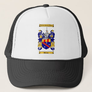DIXON FAMILY CREST - DIXON COAT OF ARMS TRUCKER HAT