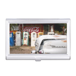 Dixon, New Mexico, United States. Vintage car Case For Business Cards