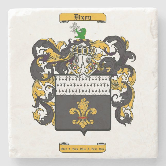 Dixon (Scottish) Stone Coaster (Front)