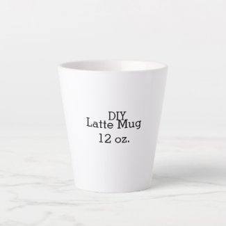 DIY 12 oz Latte Mug