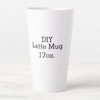 DIY 17 oz Latte Mug