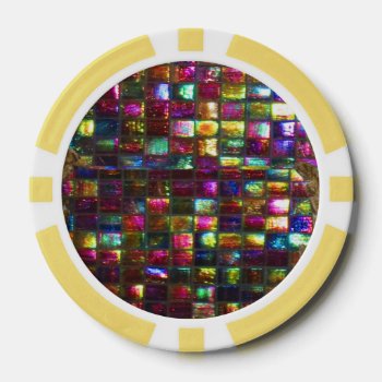 Diy 256 Background N Edge Color Options Dropdown Poker Chips by ARTFULROMANCE at Zazzle